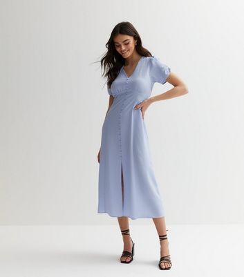 Baby blue womens dresses sale