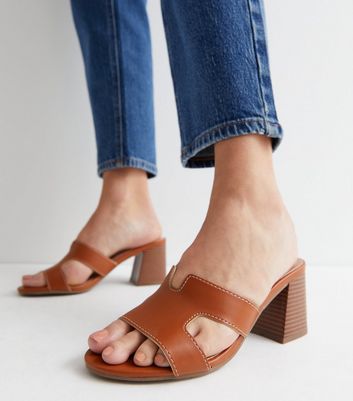 New look 2024 tan heels