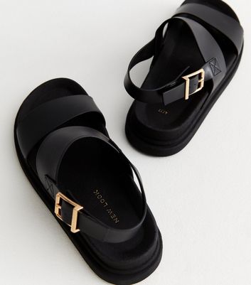 New look sales black sliders