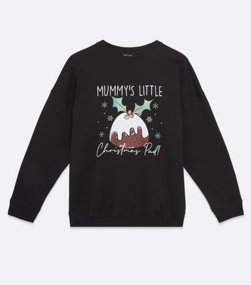 Maternity Black Christmas Pud Logo 