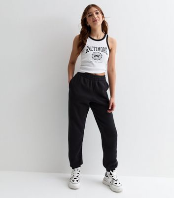 New look best sale girls grey joggers