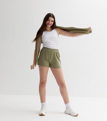 Junior girl sale khaki shorts