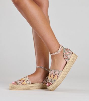 South beach flatform sandals with hot sale ankle straps