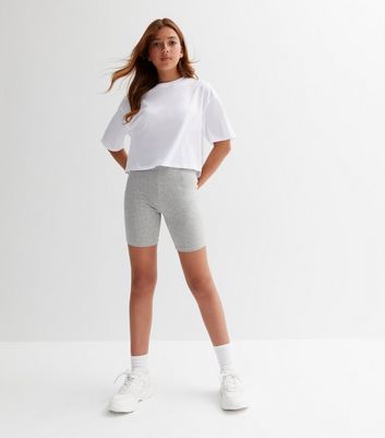 Girls hot sale grey shorts