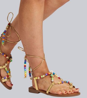 Hand beaded sandals – Sarang