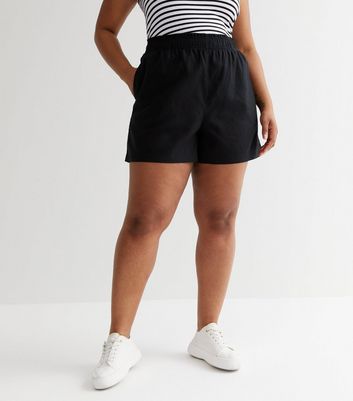 New look curve on sale shorts