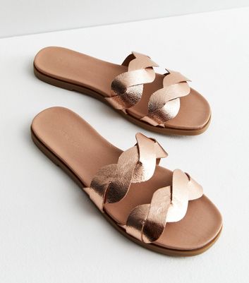 Rose gold slippers store target