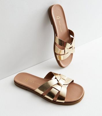 New look wide store fit flat sandals