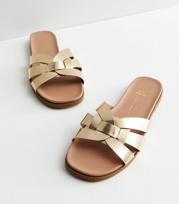 New Look Woven Hoop Flat Sandals | ASOS