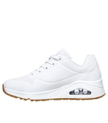 Sketcher deals white shoes