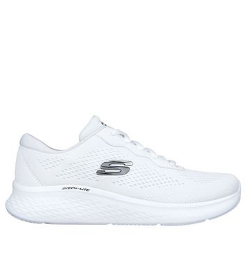 Skechers white shoes womens on sale