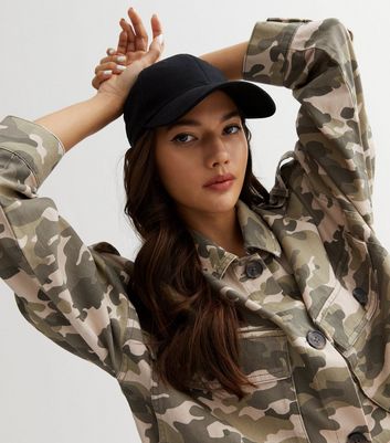 Camouflage shop oversized jacket