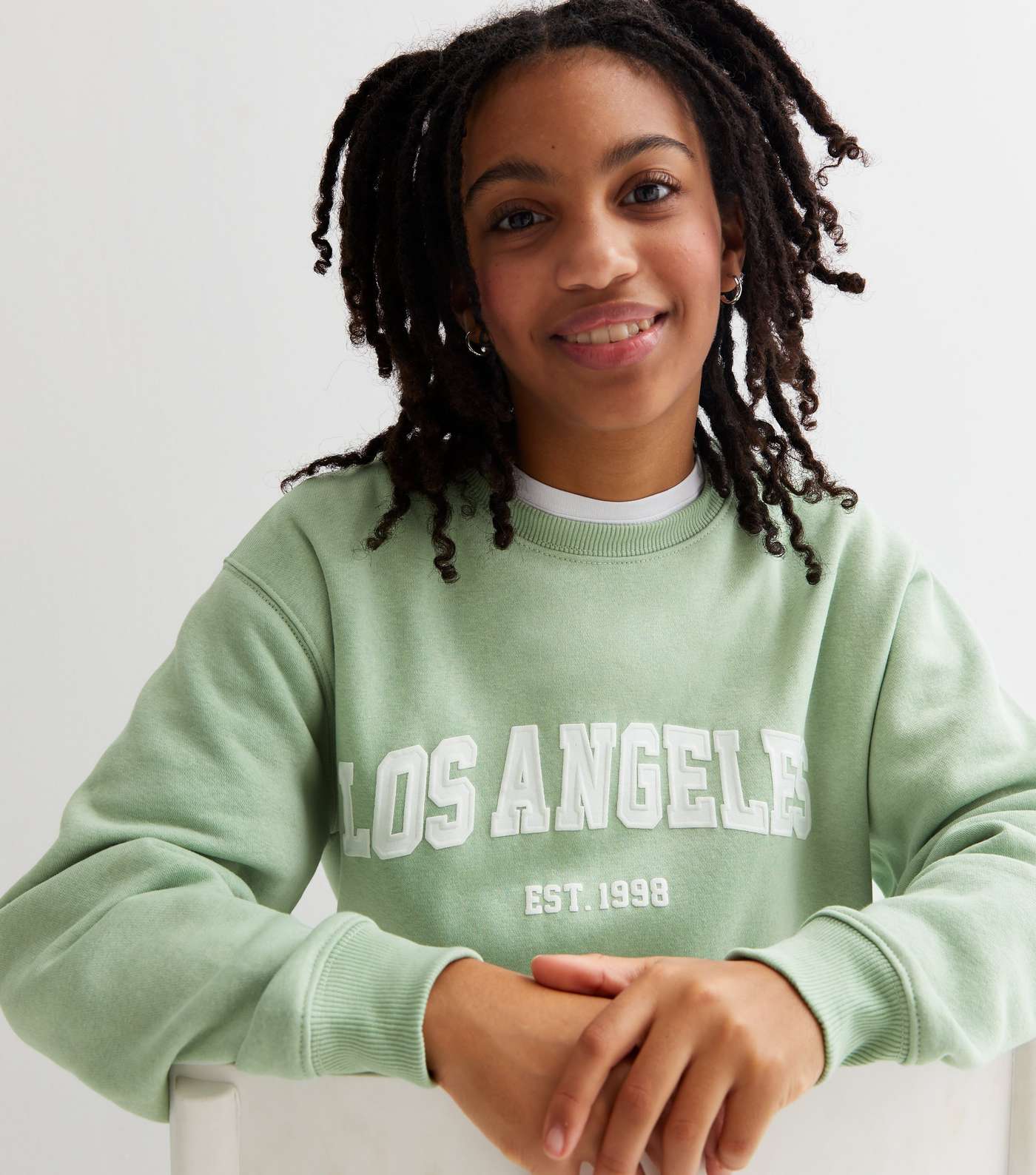 HOT PINK New Los Angeles Angels LOGO Crewneck Womens Sweatshirt SIZE XL 