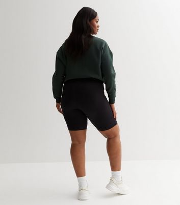 Black biker shorts sales outfits