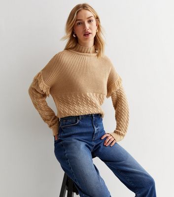 Tassel sales sleeve jumper