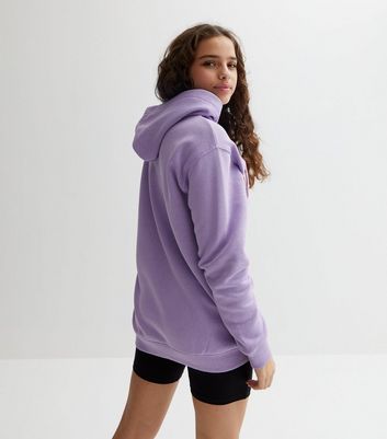 Girls clearance lilac hoodie