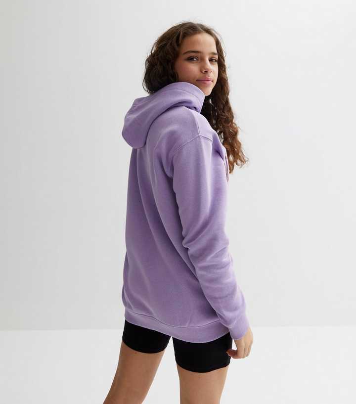 NYC New York Fuschia Zipper Hoodie