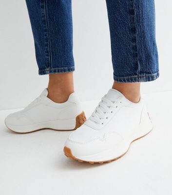 New look best sale lace up trainers