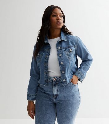 New look plus 2024 size denim jacket