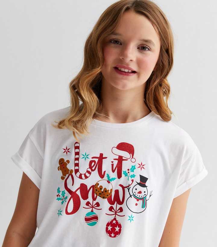 christmas t shirts for girls