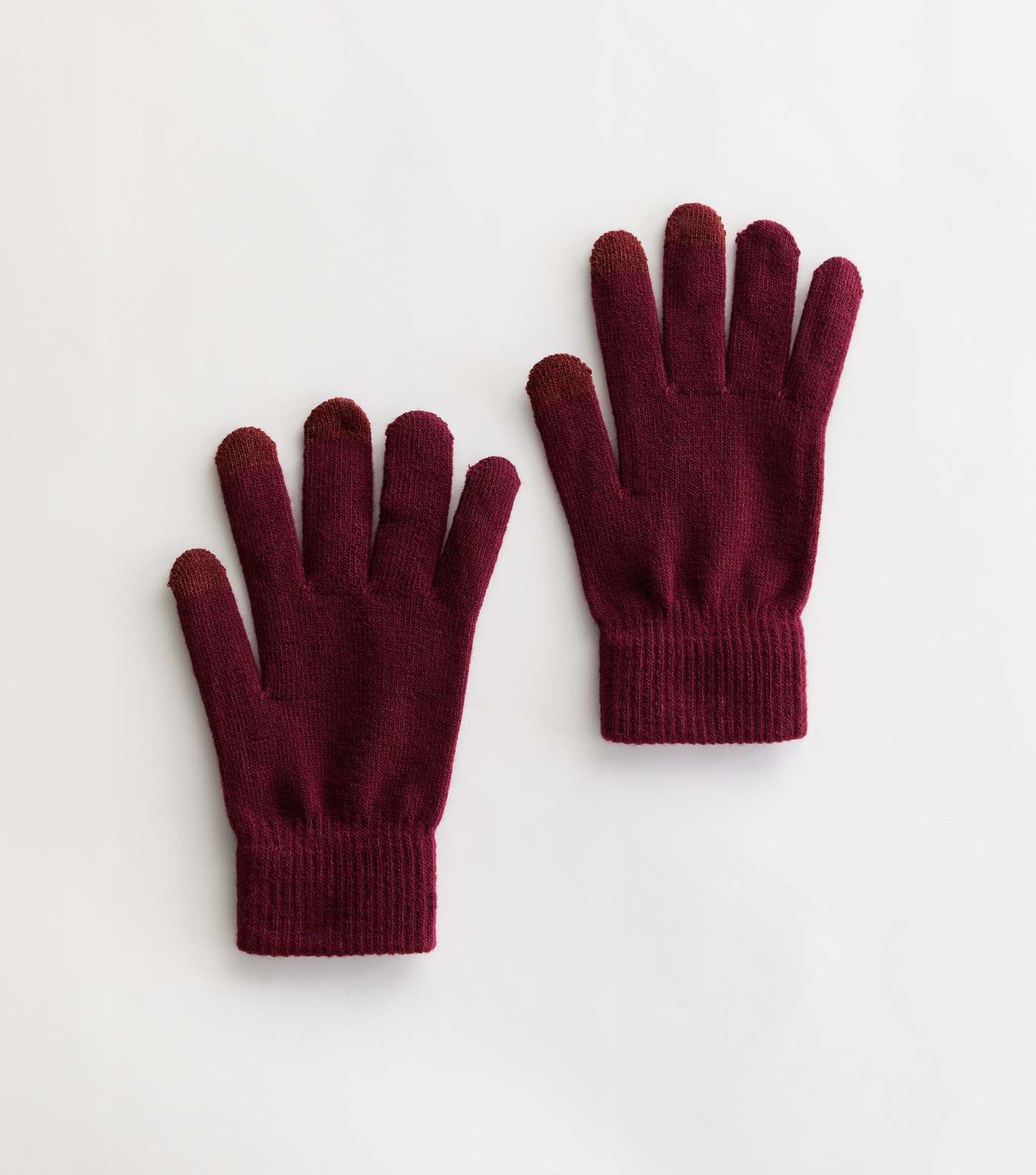 Burgundy Smart Gloves