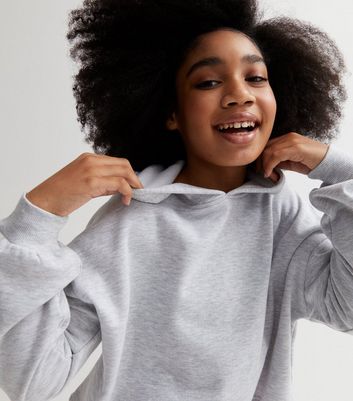 Girls grey sale hoodie