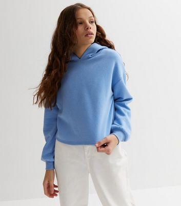 Girls blue sales sweatshirt