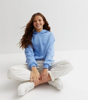 Light blue outlet sweatshirt