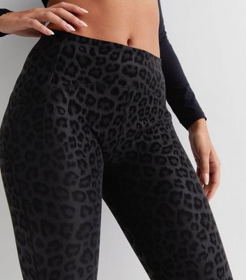 New look leopard leggings best sale