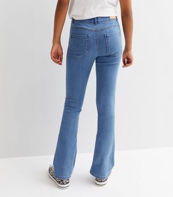 Light blue flare clearance jeans