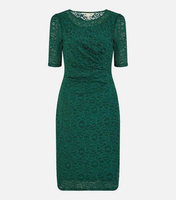 Wallis green hotsell lace dress