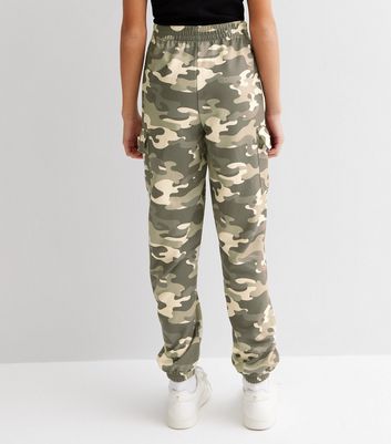 New look camo hot sale joggers