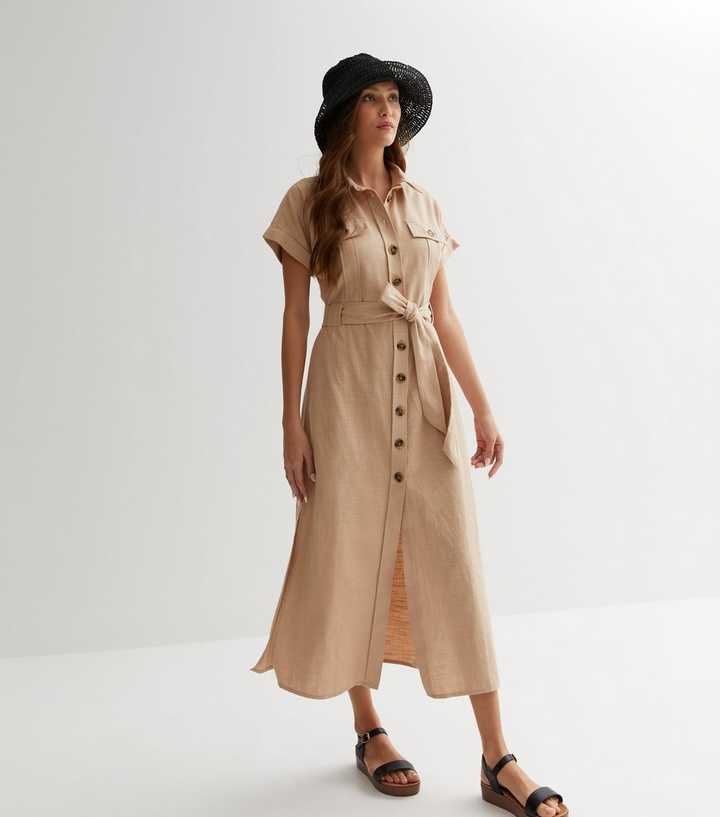 utility midi dress