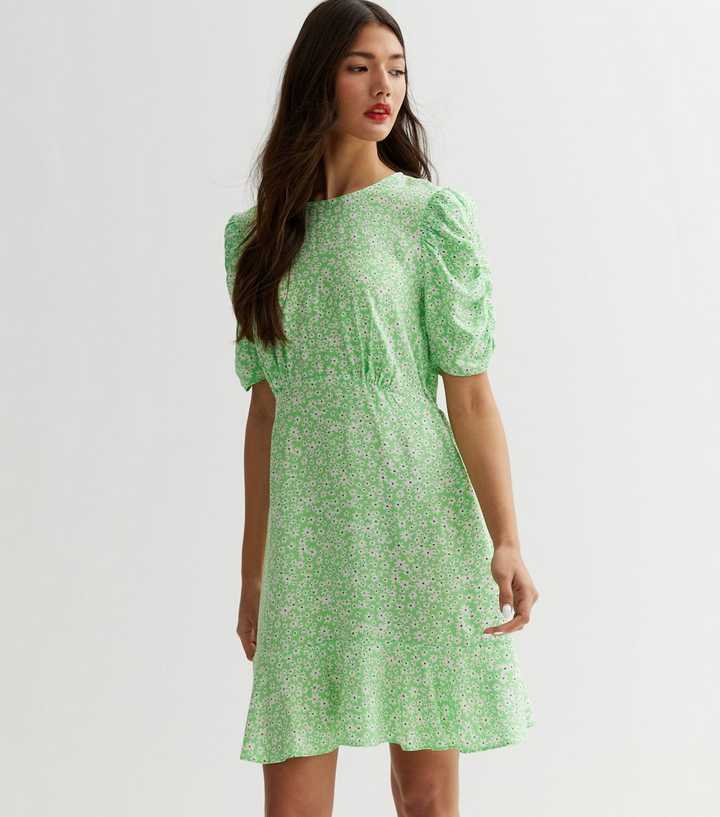 frill hem dress