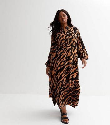 Proenza Schouler White Label tiger-print Knit Mini Dress - Farfetch
