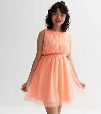 New look 2024 peach dress