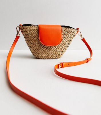 Orange handbags new look deals