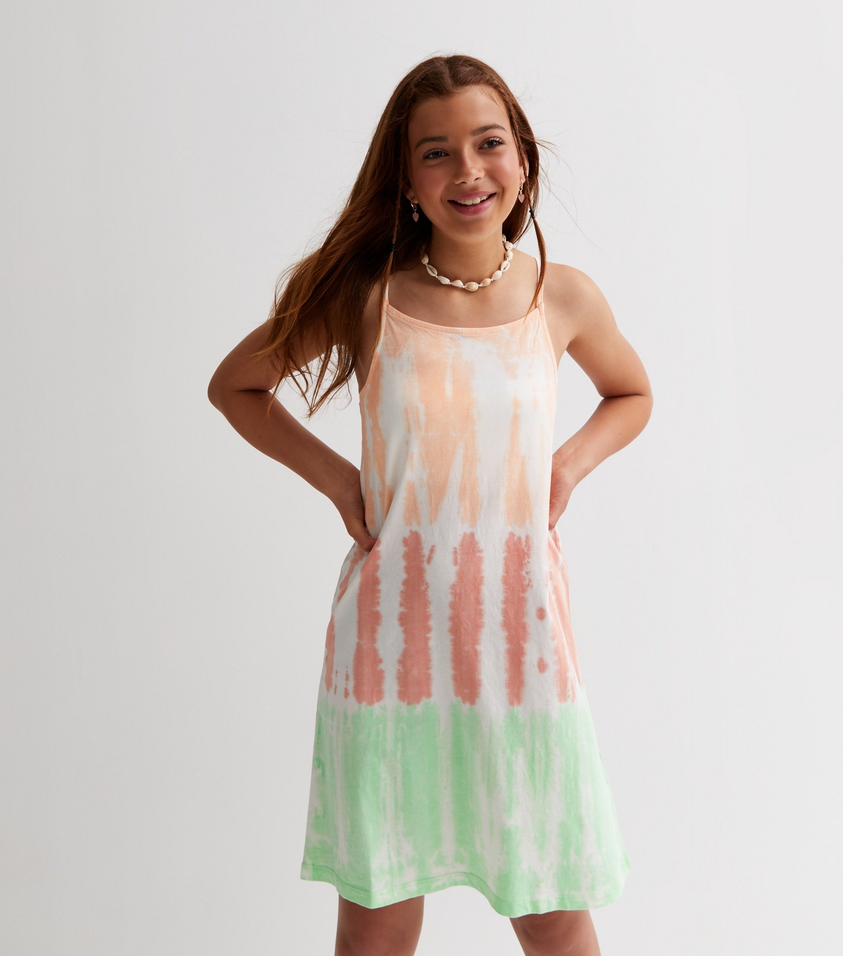 Multicoloured Strappy Mini Dress Name It New Look