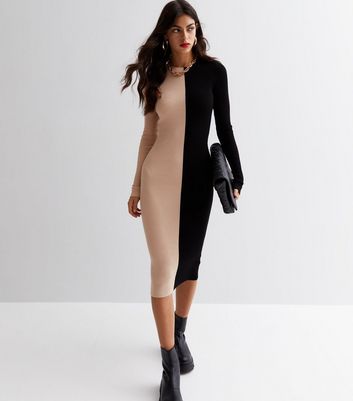 Midi dress half discount sleeve