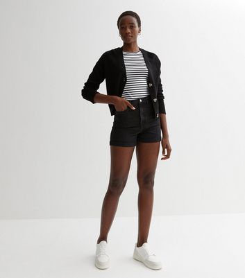 Pacsun black mom shorts deals