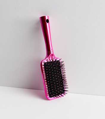 Mid Pink Metallic Hairbrush