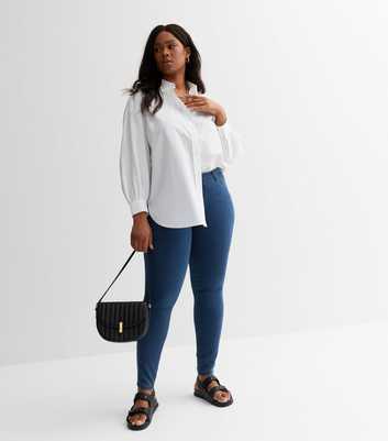 Vero Moda Curve Blue Jeggings