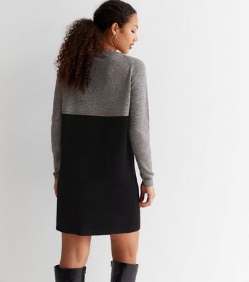 Colorblock sweater dress store madewell