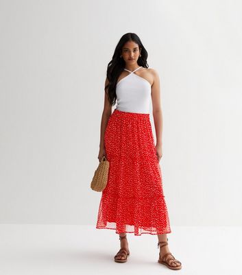 Flowy skirt new on sale look