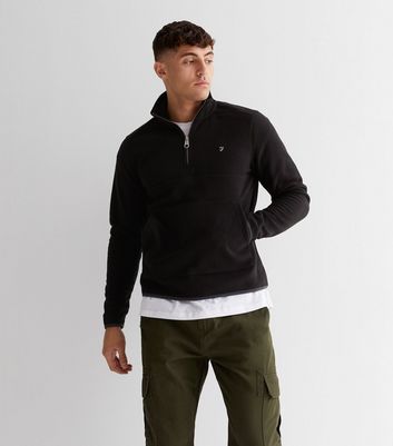 Black farah outlet sweatshirt