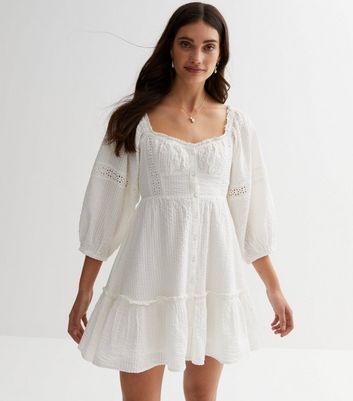 New look clearance white dress