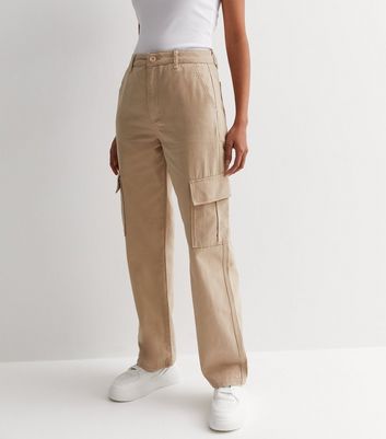 Stone pocket detail cargo on sale trousers