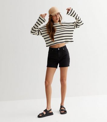 Black clearance boyfriend shorts