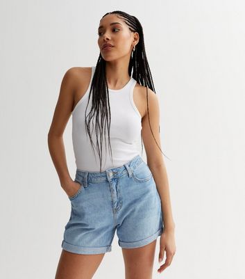 Short en outlet jean boyfriend femme