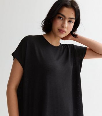 Dip hem t shirt dress sale